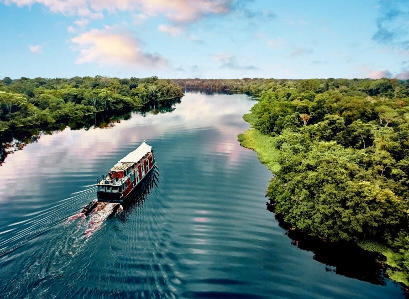 Amazon River (Peruvian stretch), Loreto Region (Iquitos), Peru